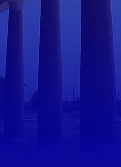 Blue Columns
